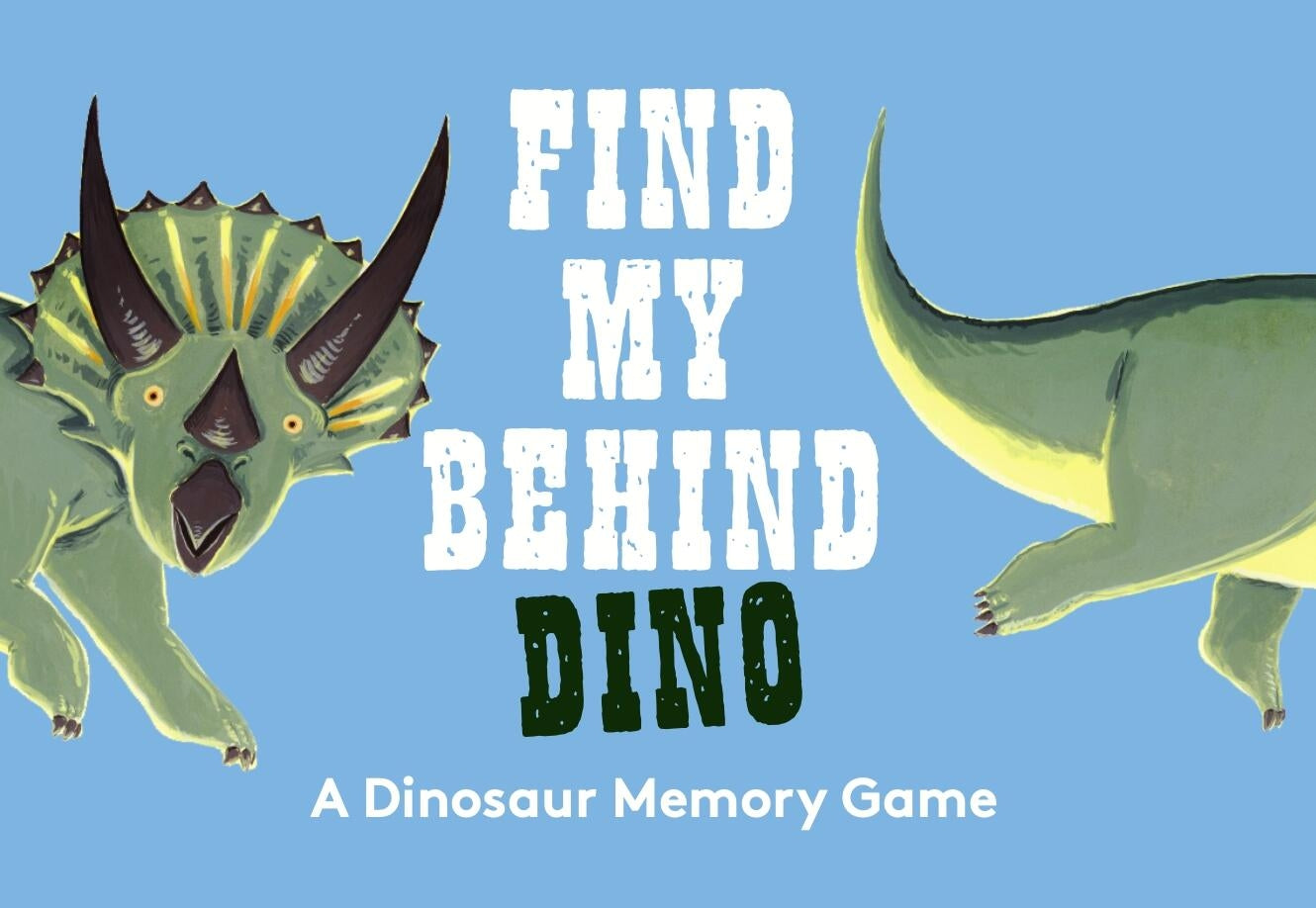 Find My Behind Dino | Laurence King Publishing UK