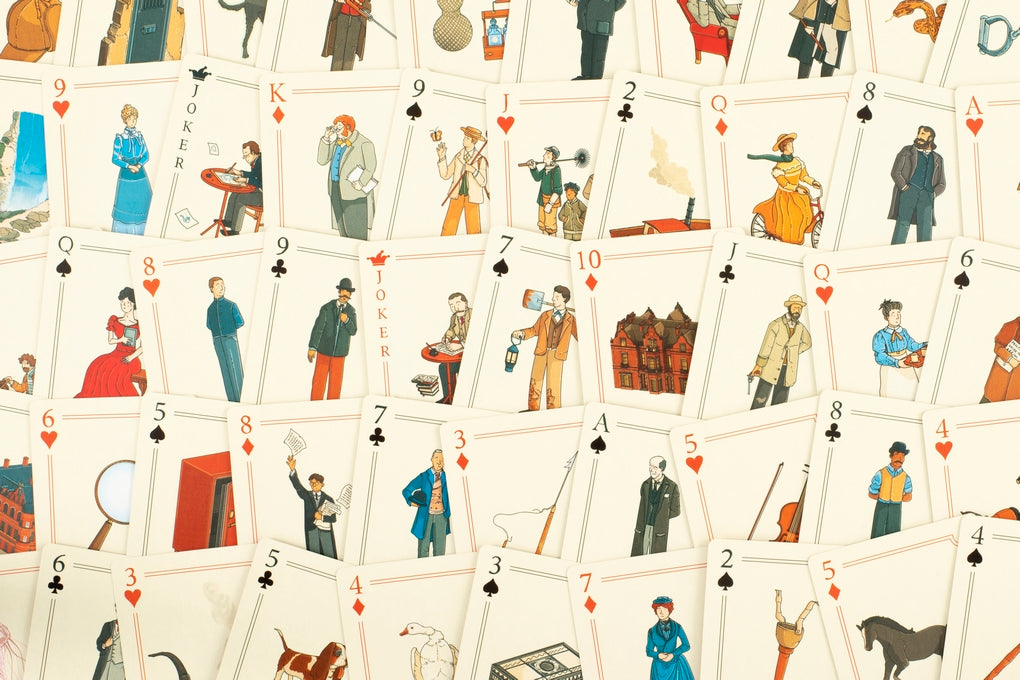 Sherlock Holmes Playing Cards by Doug John Miller, Nicholas Utechin