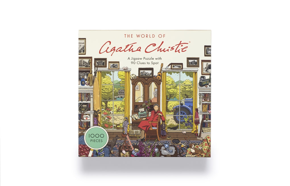 The World of Agatha Christie: 1000-piece Jigsaw by Ilya Milstein