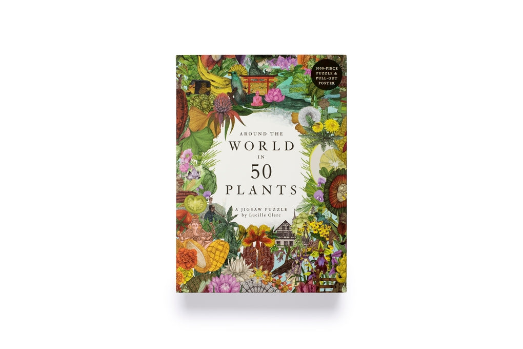 Around the World in 50 Plants by Jonathan Drori, Lucille Clerc