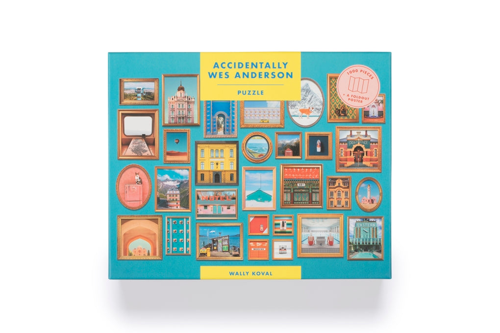 Accidentally Wes Anderson Jigsaw Puzzle by Wally Koval