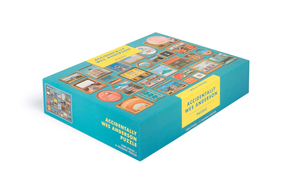 Accidentally Wes Anderson Jigsaw Puzzle by Wally Koval