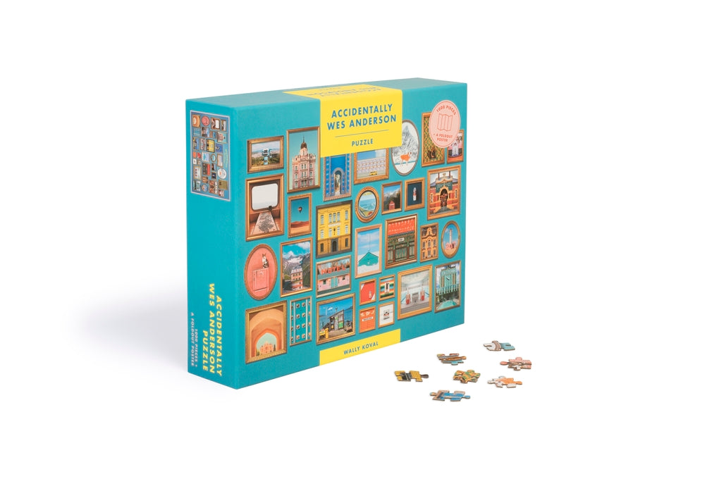 Accidentally Wes Anderson Jigsaw Puzzle by Wally Koval