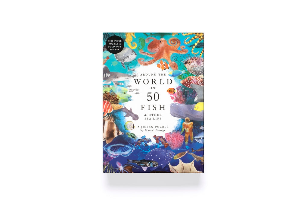 Around the World in 50 Fish by Helen Scales, Marcel George