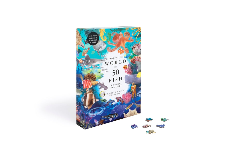 Around the World in 50 Fish by Helen Scales, Marcel George