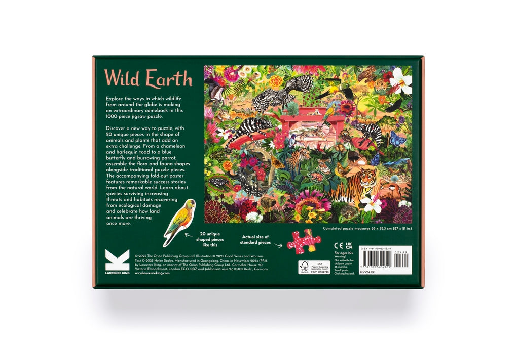 Wild Earth Jigsaw by Helen Scales