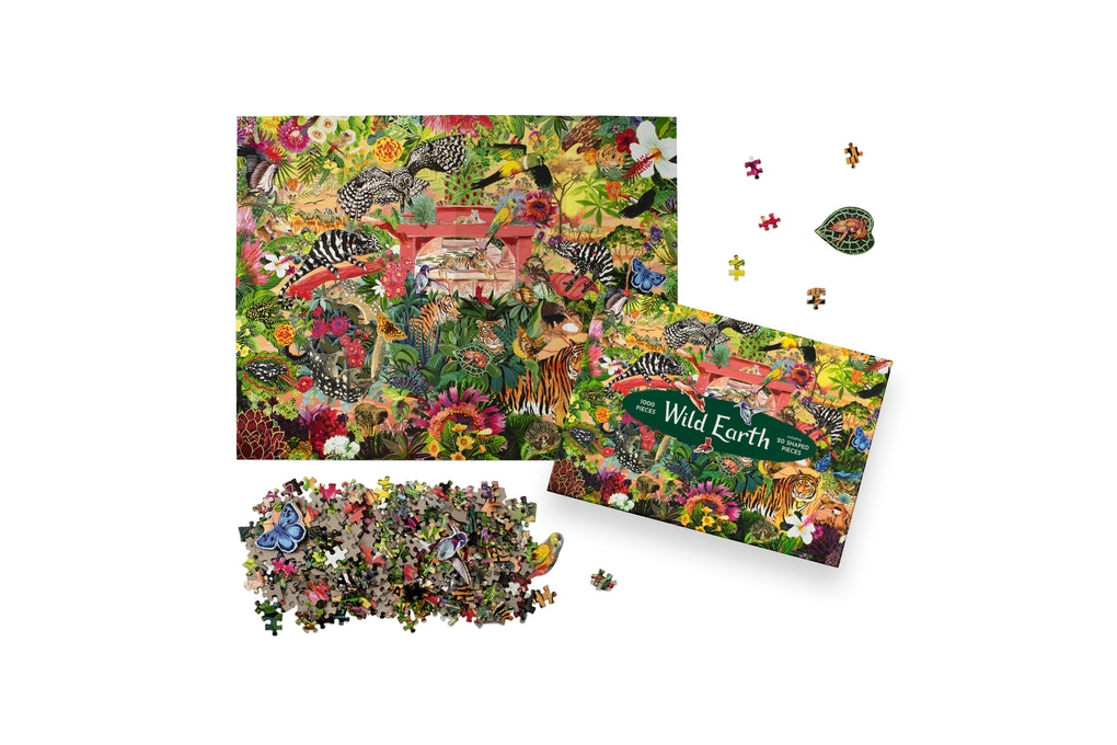 Wild Earth Jigsaw by Helen Scales