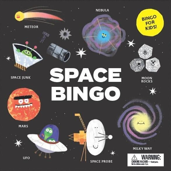 Space Bingo by Rob Hodgson, Saskia Gwinn