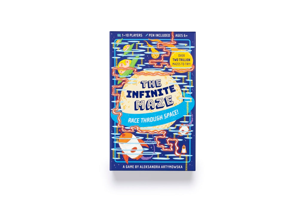 The Infinite Maze: Race Through Space! by Aleksandra Artymowska