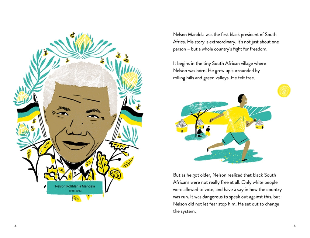 Little Guides to Great Lives: Nelson Mandela by Isabel Thomas, Hannah Warren