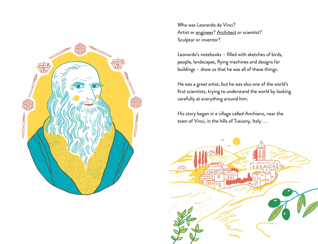 Little Guides to Great Lives: Leonardo Da Vinci by Isabel Thomas, Katja Spitzer