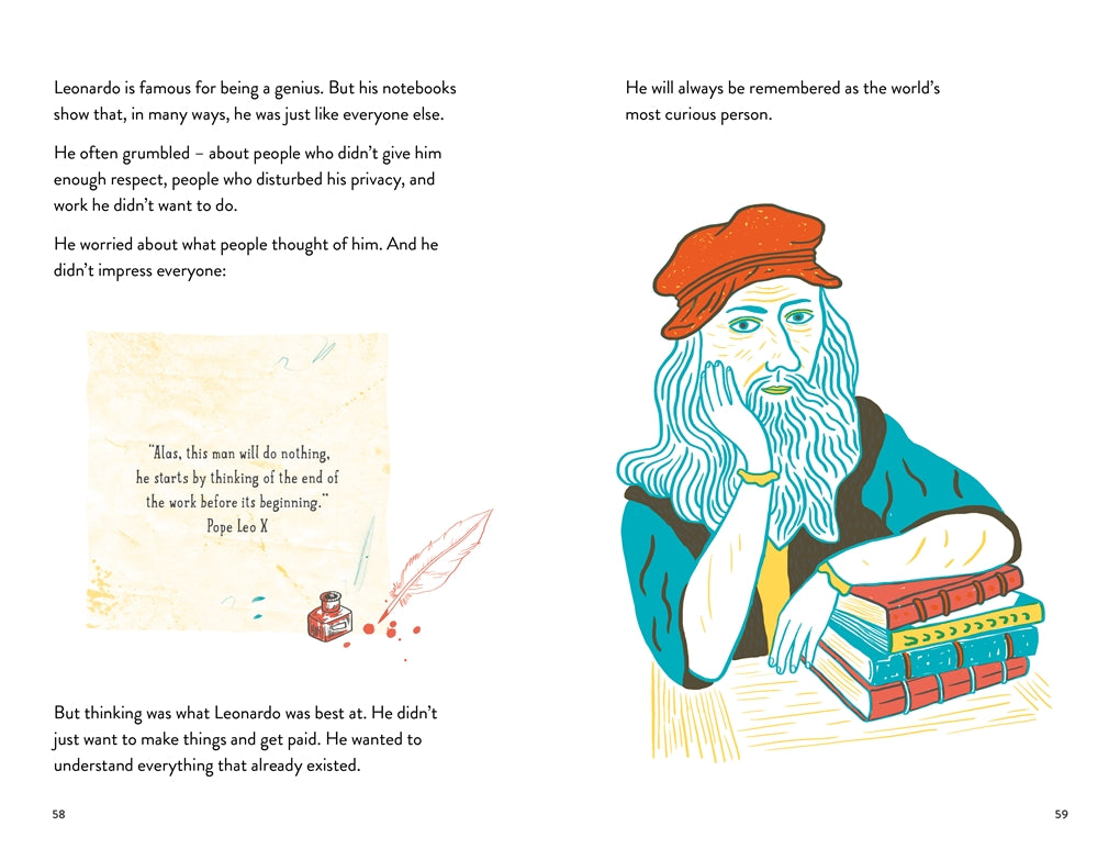 Little Guides to Great Lives: Leonardo Da Vinci by Isabel Thomas, Katja Spitzer