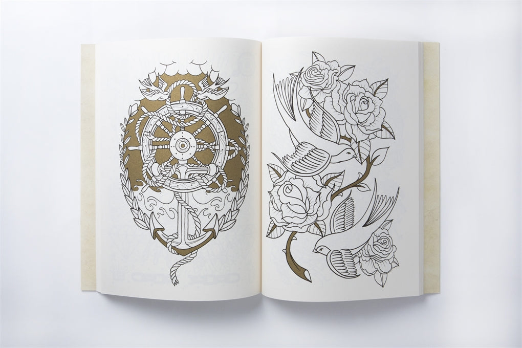 The Tattoo Colouring Book by Oliver Munden