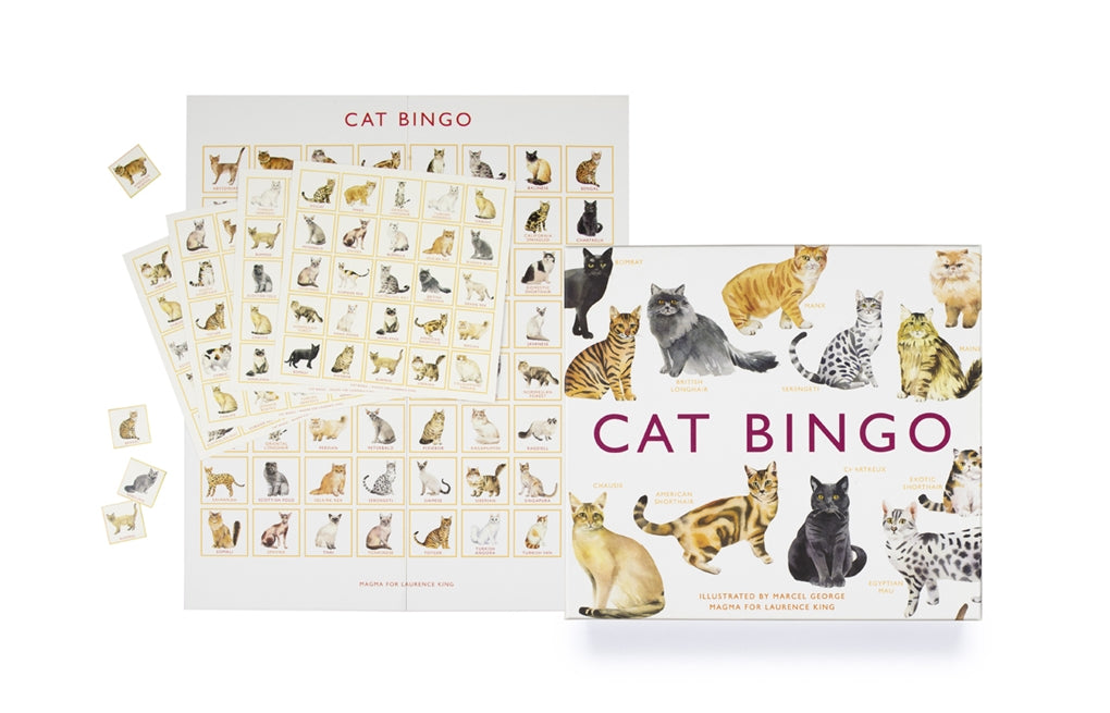 Cat Bingo by Marcel George, Laurence King Publishing