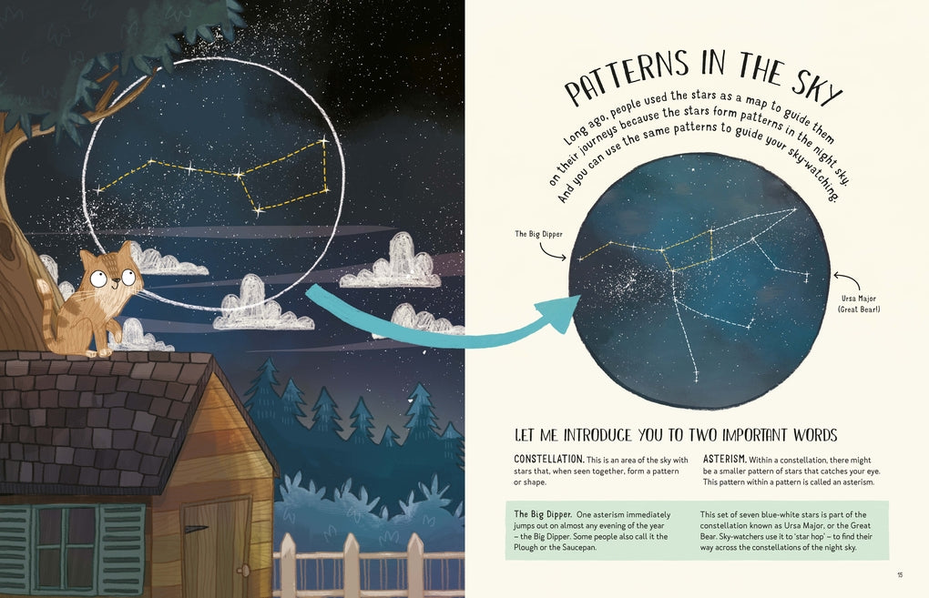 A Cat's Guide to the Night Sky by Stuart Atkinson, Brendan Kearney