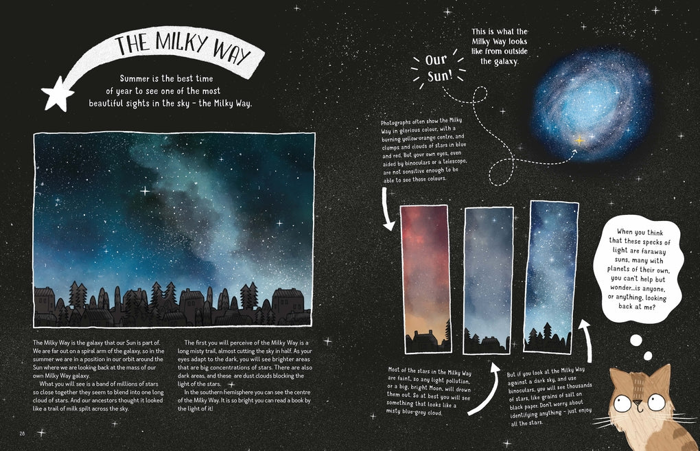 A Cat's Guide to the Night Sky by Stuart Atkinson, Brendan Kearney