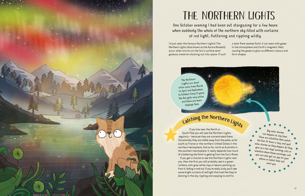 A Cat's Guide to the Night Sky by Stuart Atkinson, Brendan Kearney