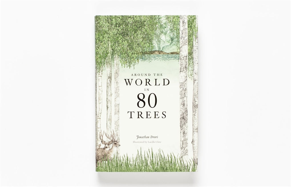 Around the World in 80 Trees by Jonathan Drori, Lucille Clerc, Lucille Clerc