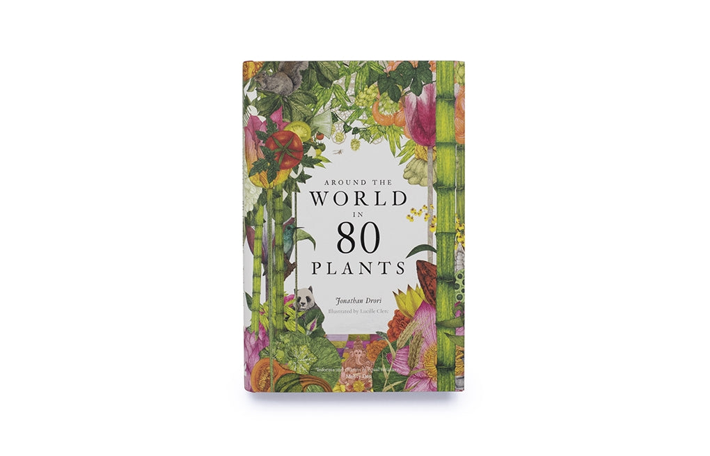 Around the World in 80 Plants by Jonathan Drori, Lucille Clerc