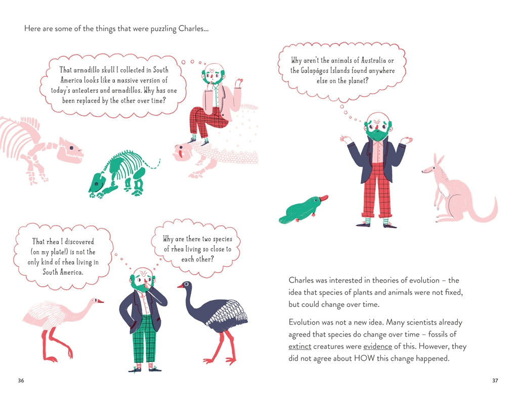 Little Guides to Great Lives: Charles Darwin by Dan Green, Rachel Katstaller