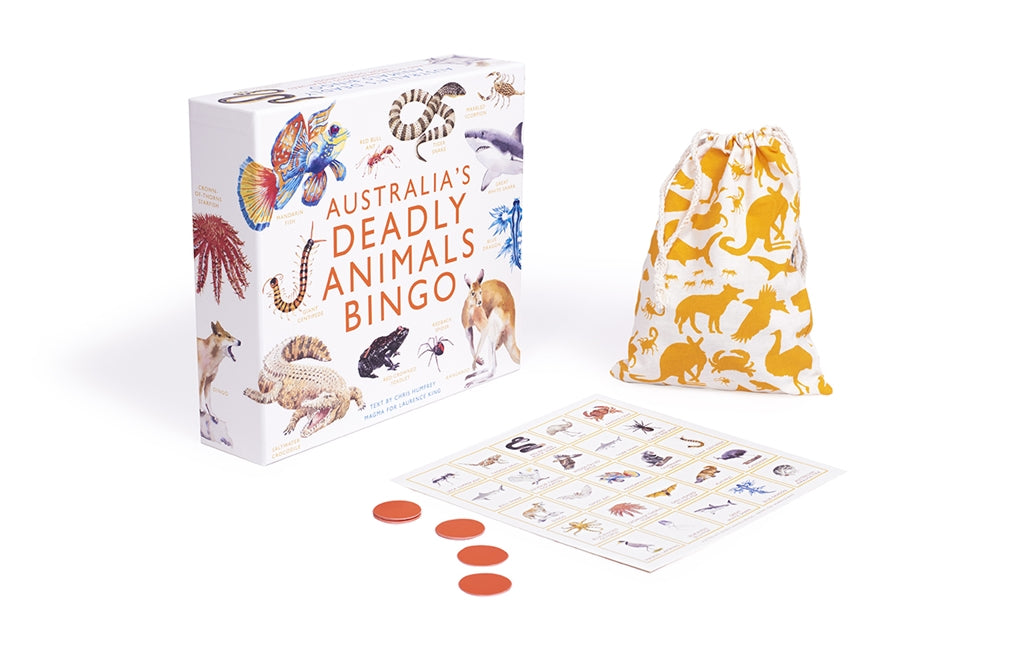 Australia's Deadly Animals Bingo by Marcel George, Magma Publishing Ltd