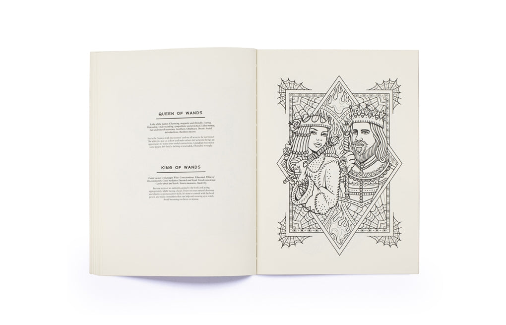 Tarot Colouring Book by Diana McMahon Collis, Oliver Munden