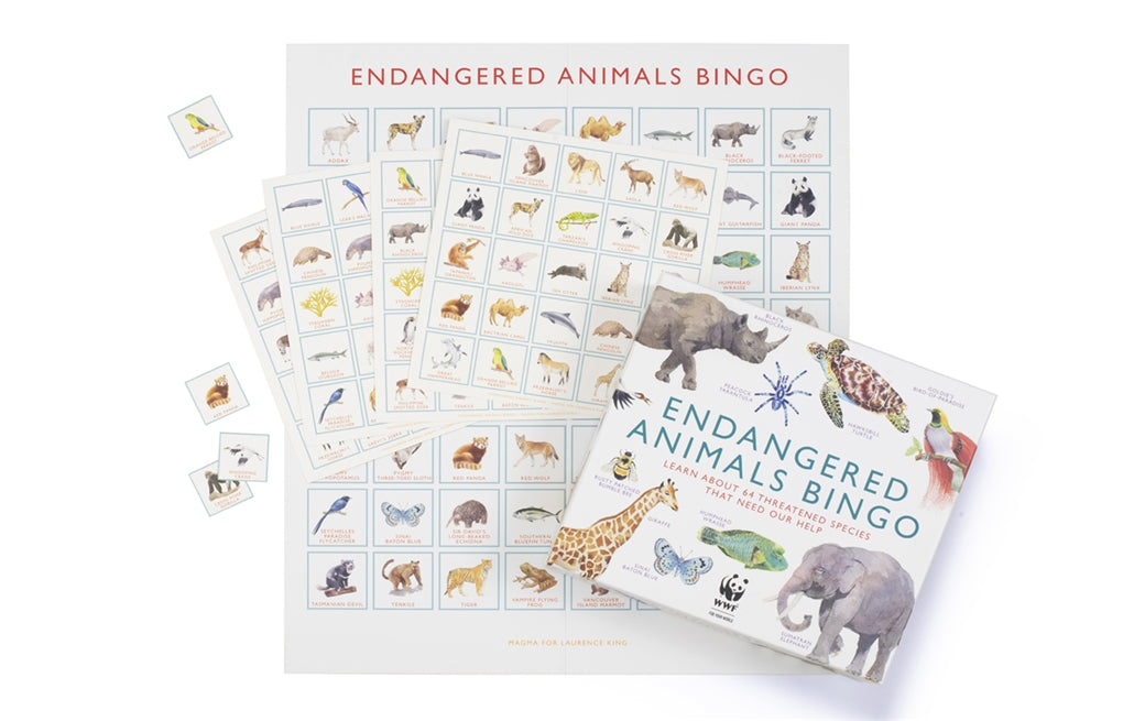 Endangered Animals Bingo by Marcel George, Magma Publishing Ltd