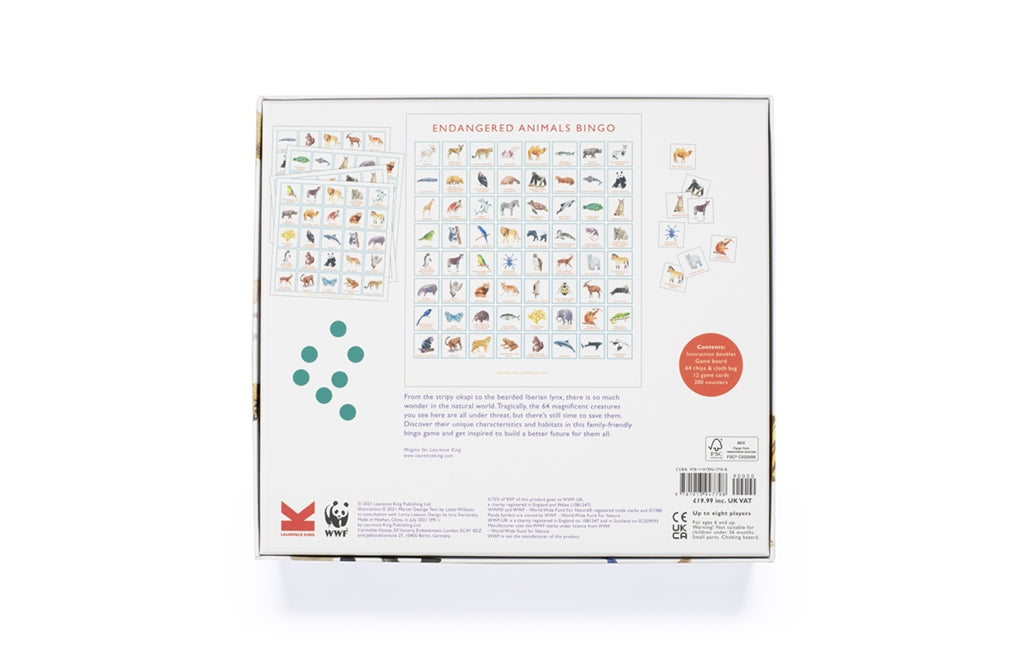 Endangered Animals Bingo by Marcel George, Magma Publishing Ltd